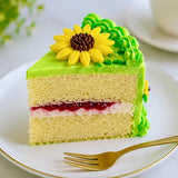 ひまわりガーデンケーキ（グリーン）